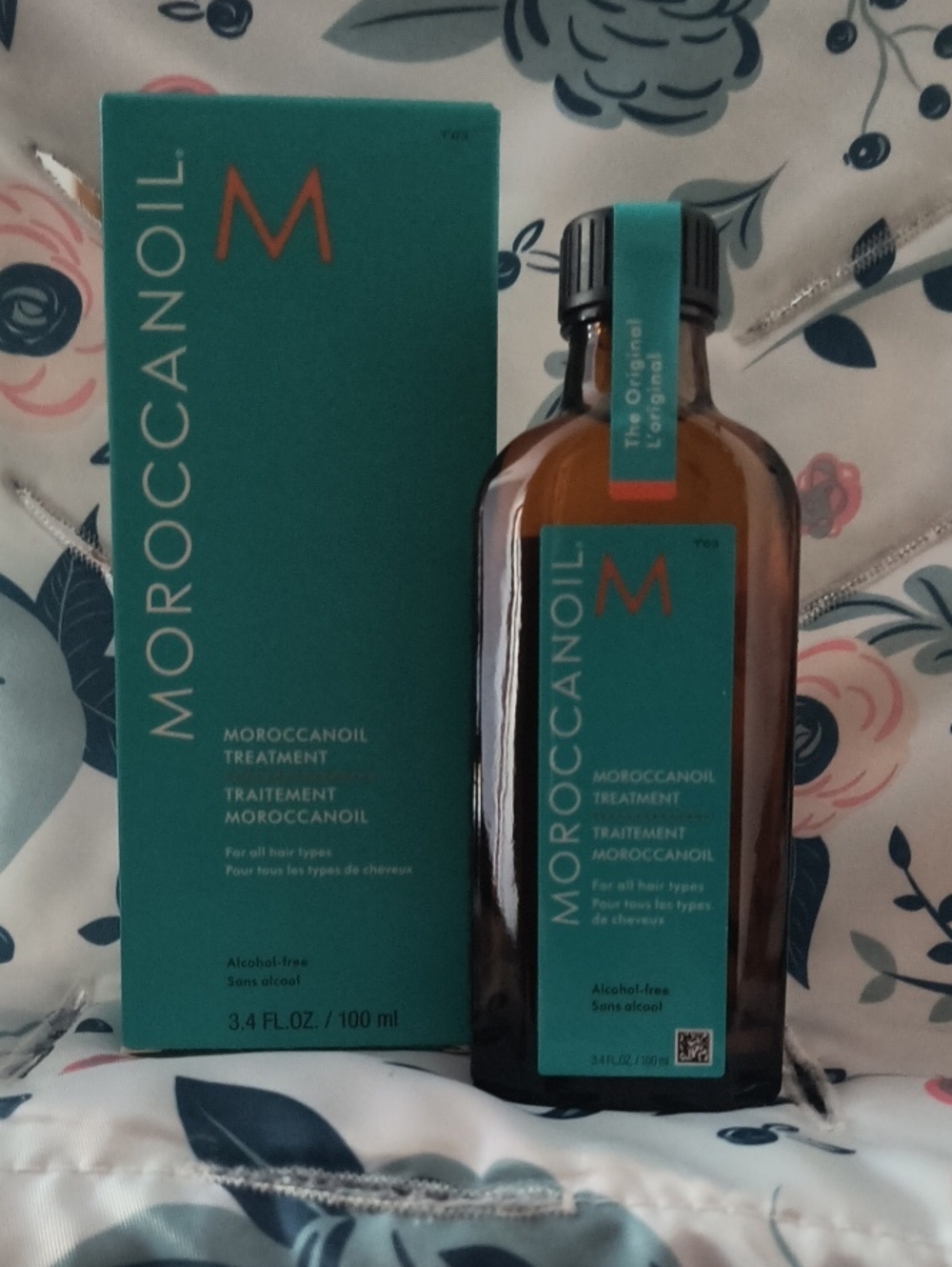 Moroccanoil Treatment Body Oil - Teal & Orange Accents